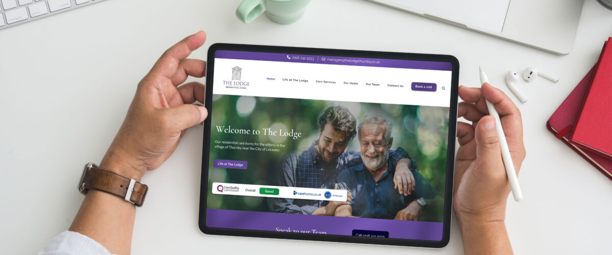 LODGE website Tablet