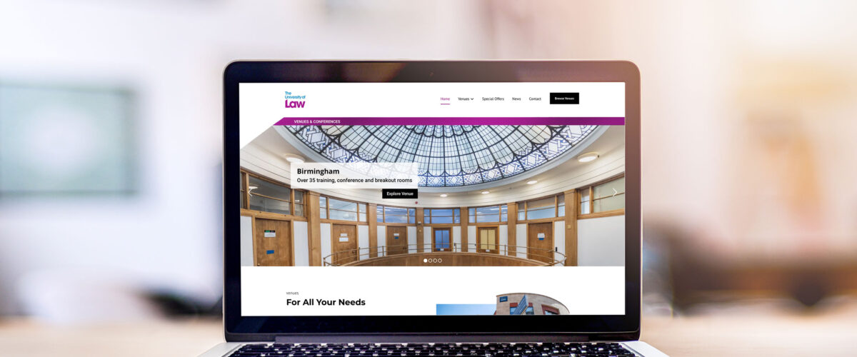 ULAW website laptop